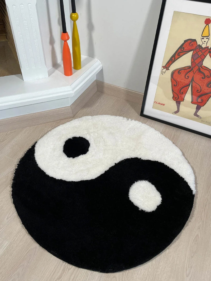 Alfombra Redonda Yin Yang