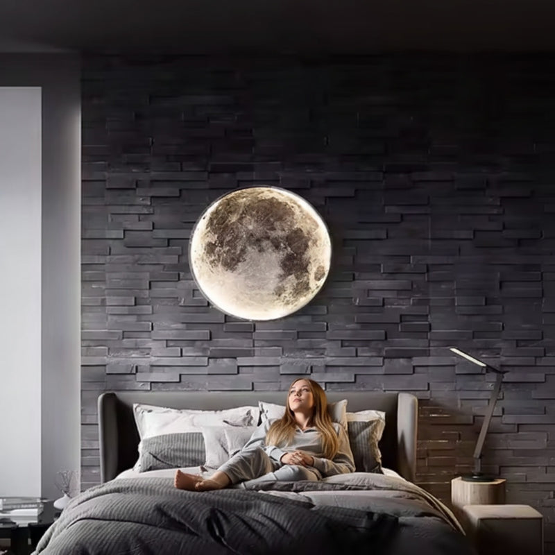 Lámpara Luna 3D