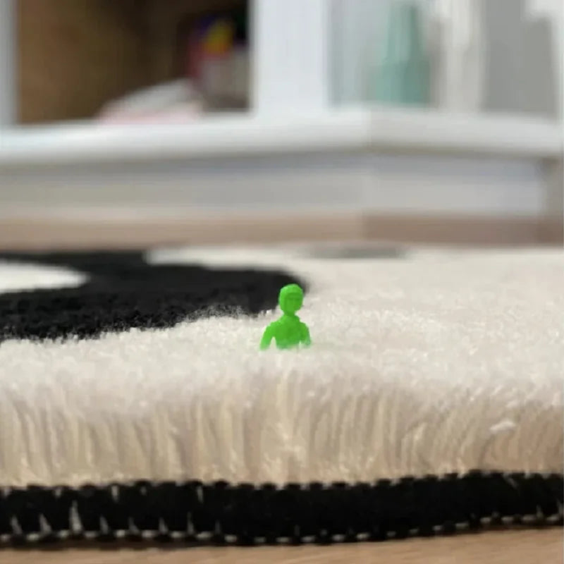 Round Yin Yang Rug