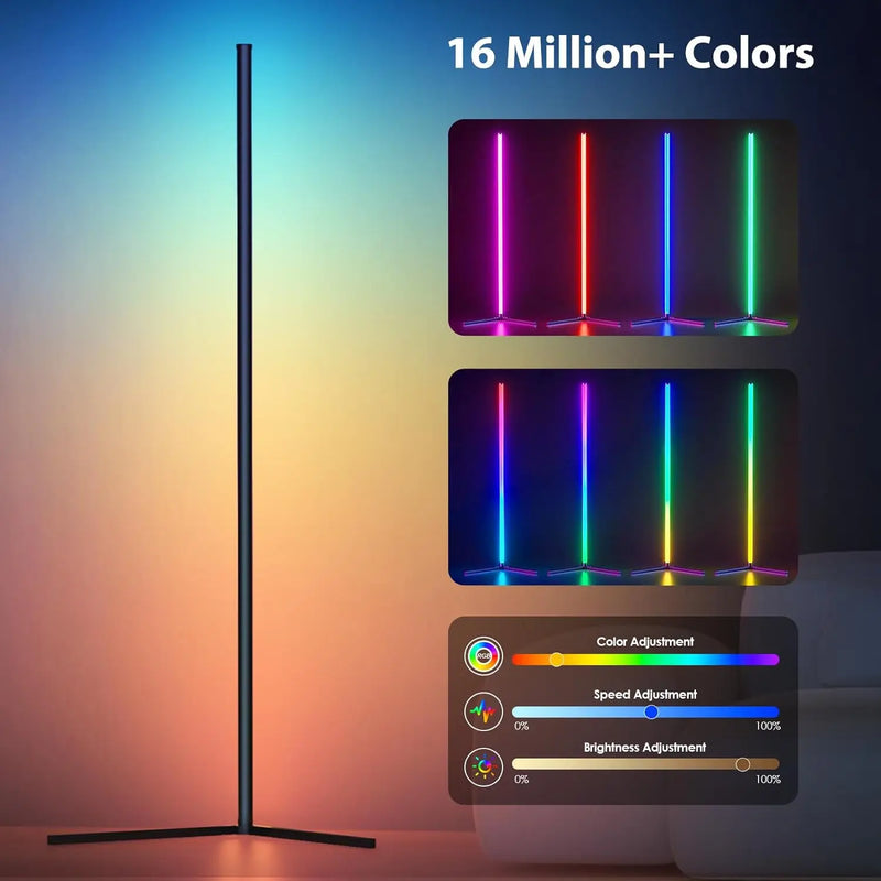 RGB Corner Floor Lamp