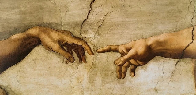 The Creation of Adam Canvas