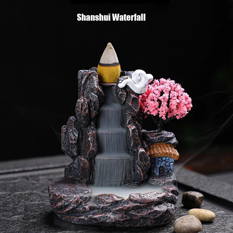 Waterfall Incense Burner