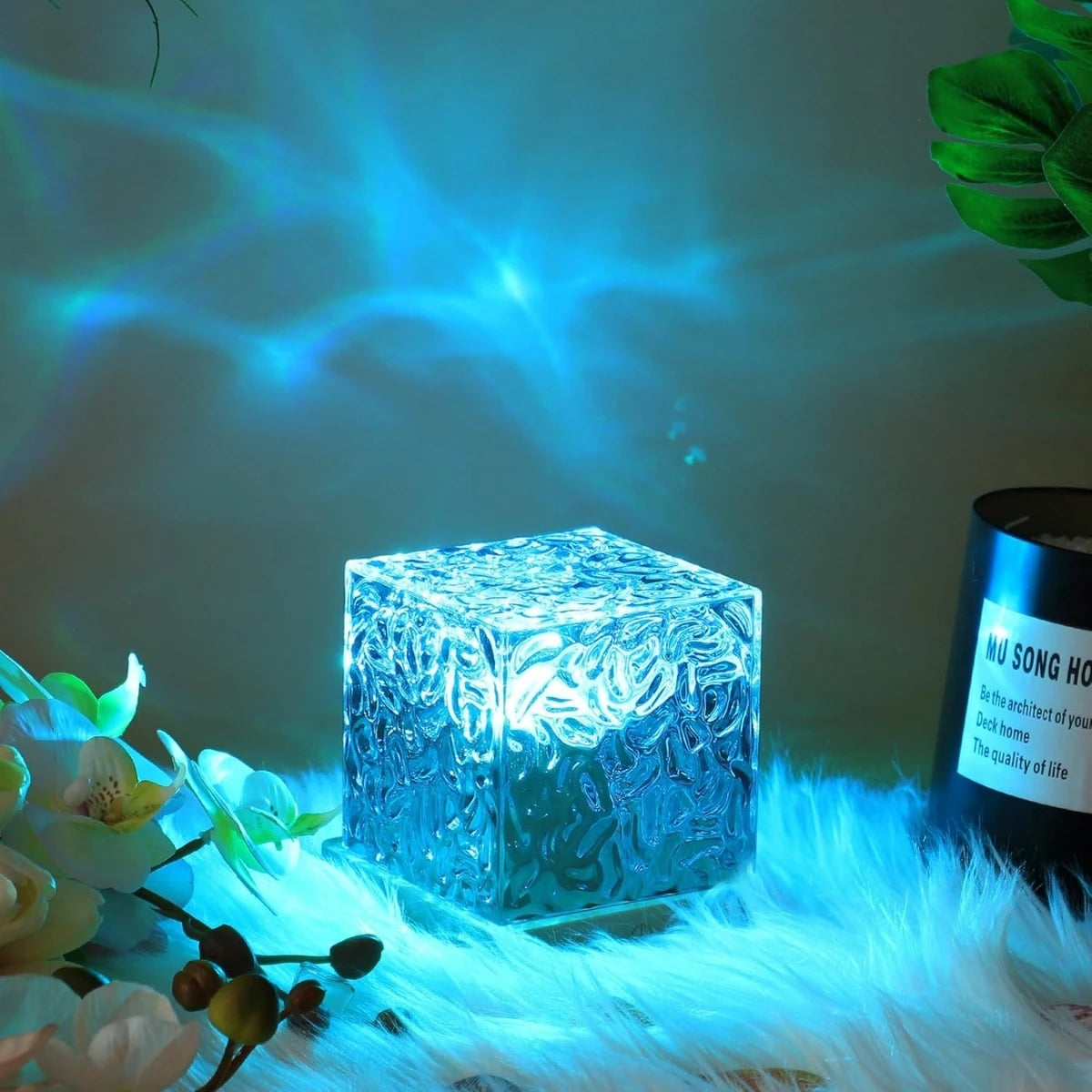 Water Ripple Crystal Lamp