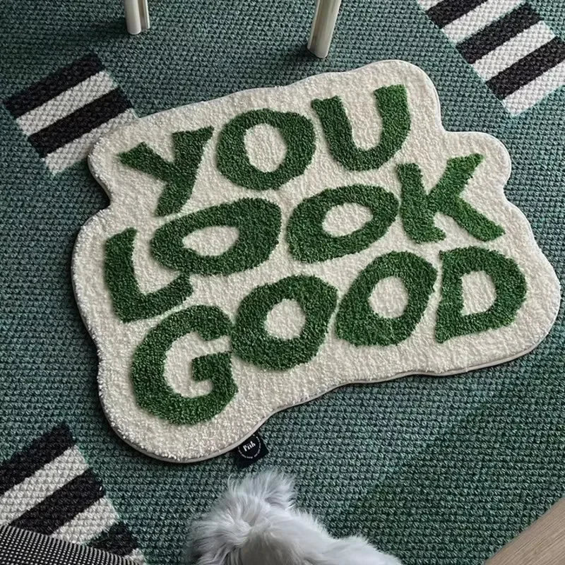 Alfombra “You Look Good”