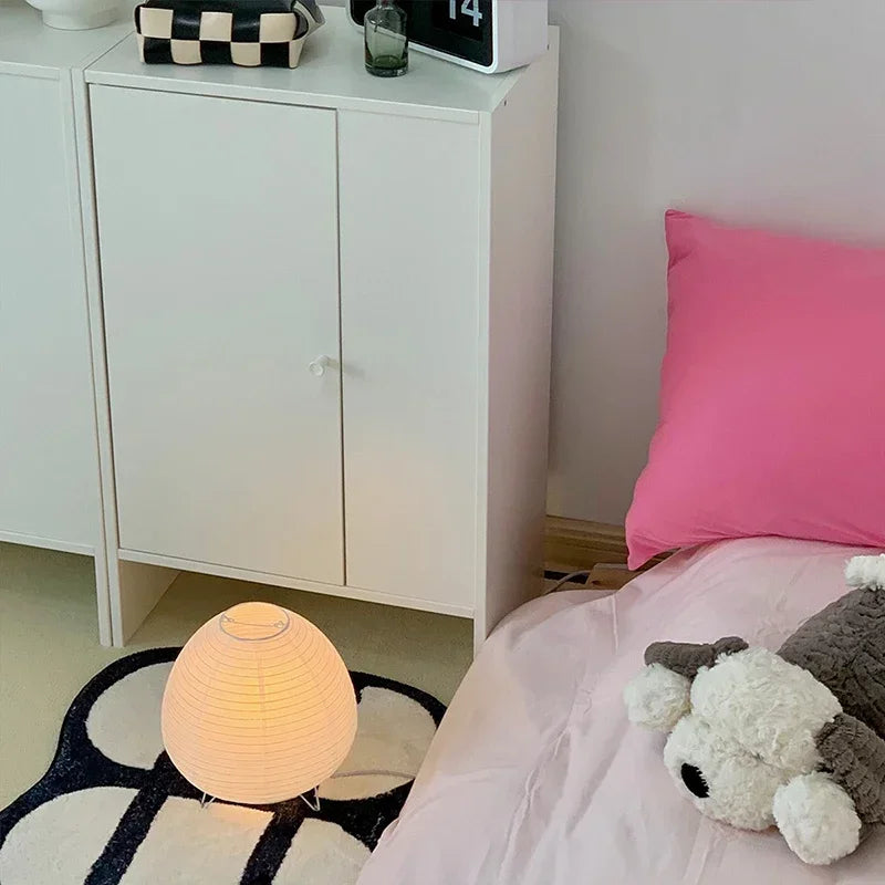 Rice Paper Lantern Table Lamp