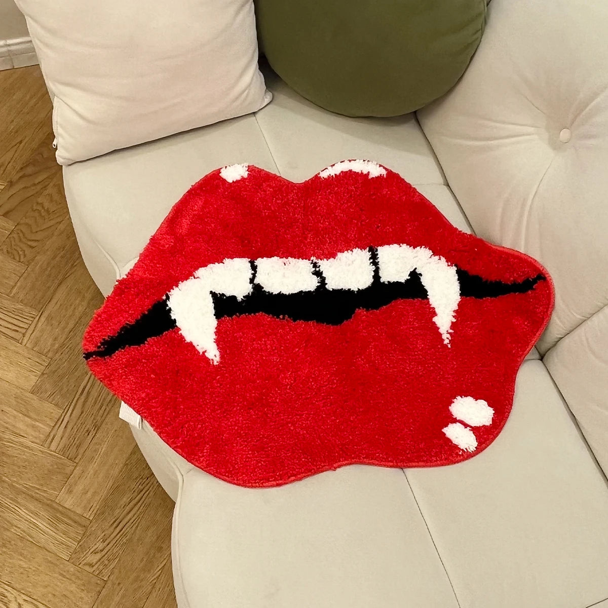 Vampire Lips Rug