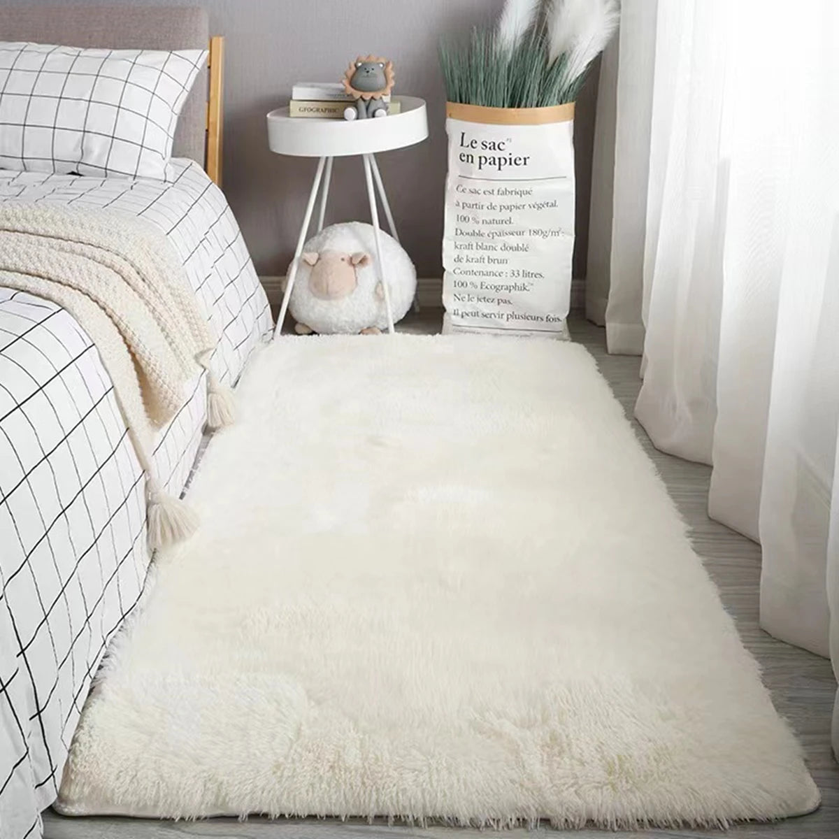 Alfombra de pelo largo