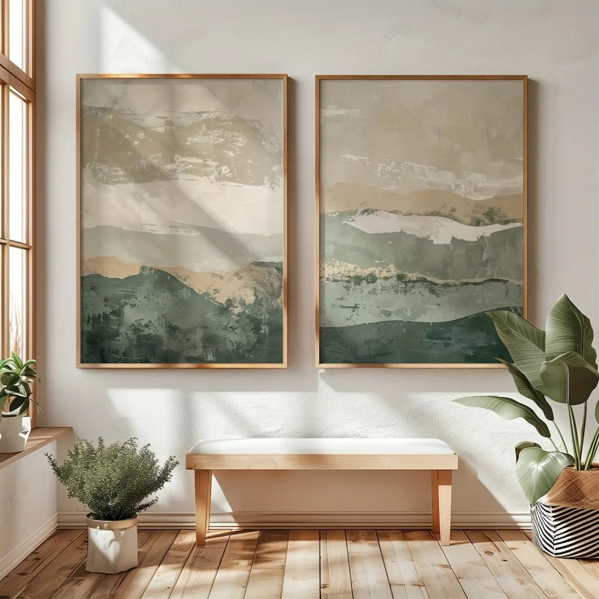 Wabi-Sabi Canvas Prints (Set of 2)