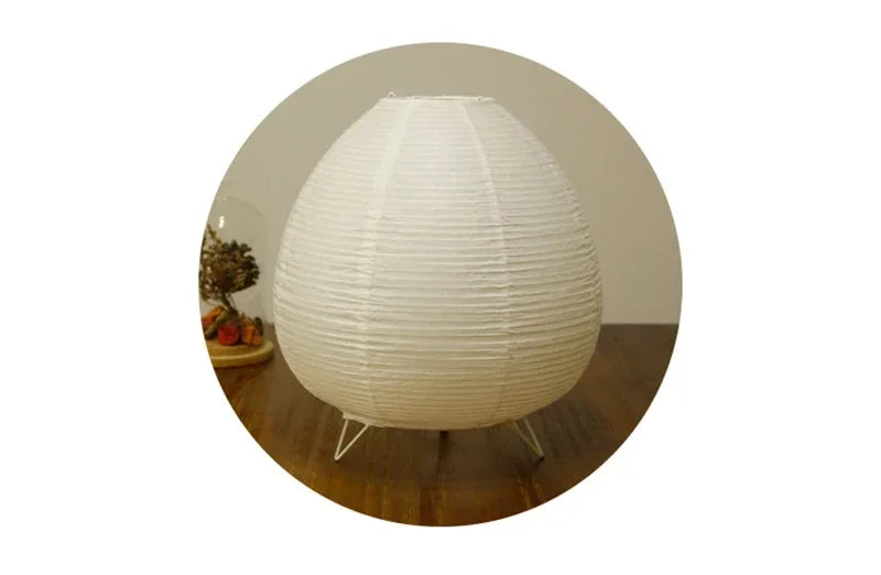 Rice Paper Lantern Table Lamp