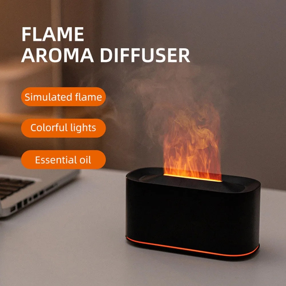 Difusor de aromas efecto llama