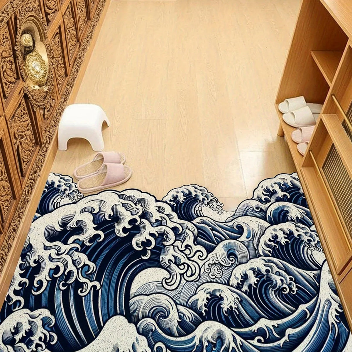 Japanese Wave Rug