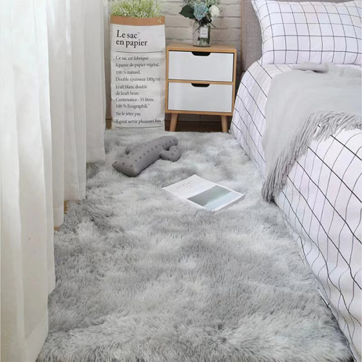 Alfombra de pelo largo
