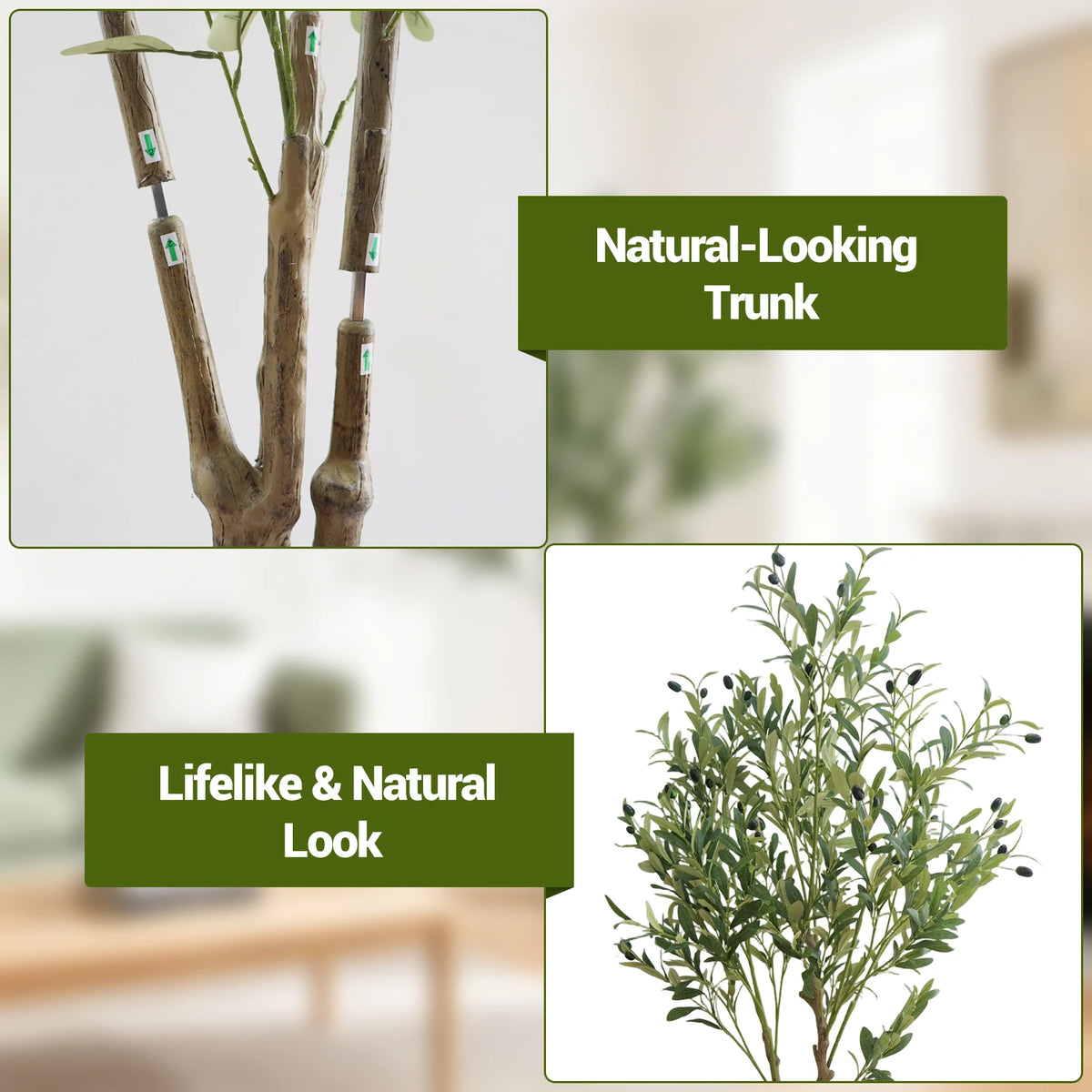Eternal Artificial Olive Tree