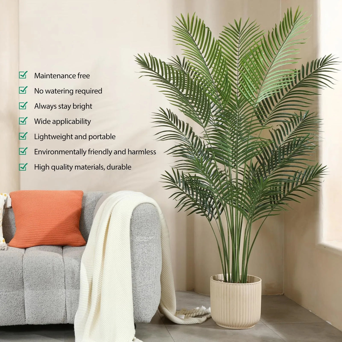 Artificial Areca Palm 180 cm