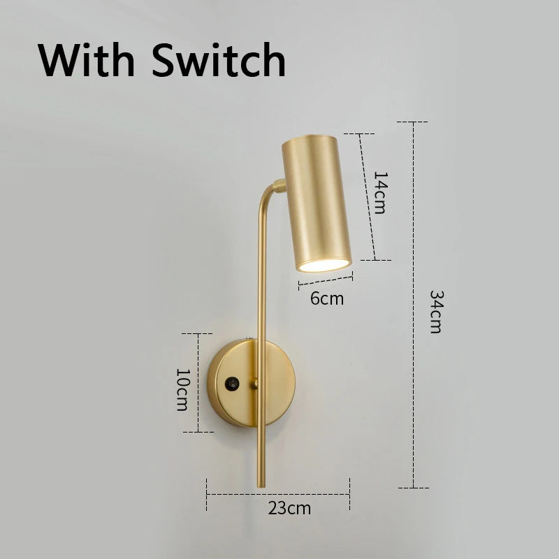 Swivel Wall Reading Light