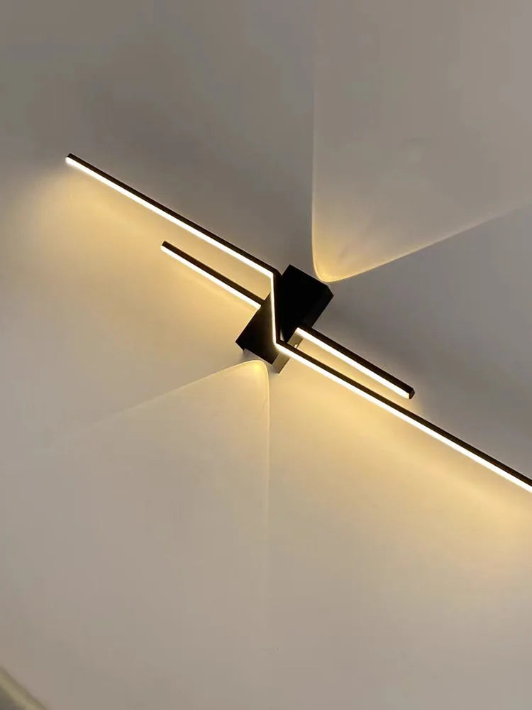 Aplique de pared Aura LED, detalle