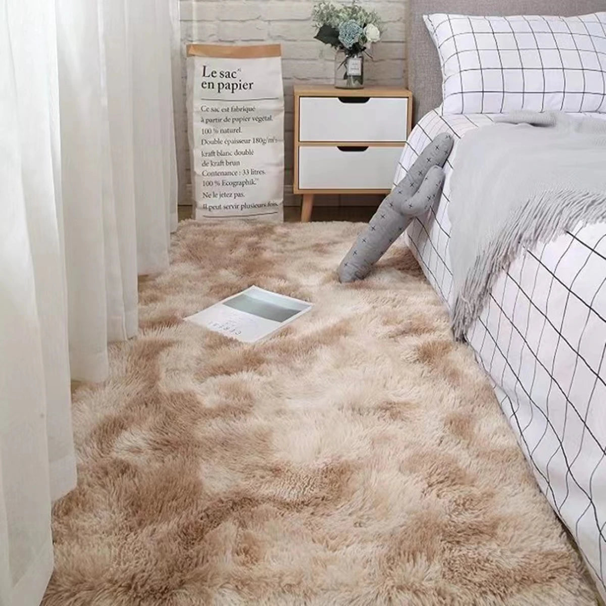 Alfombra de pelo largo