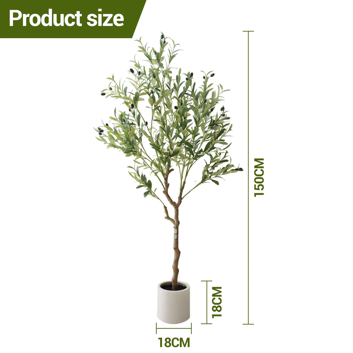 Eternal Artificial Olive Tree