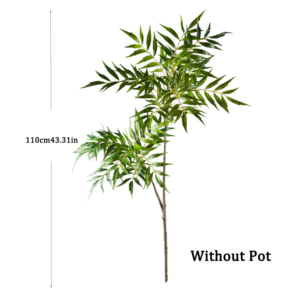 Faux Bamboo Palm Tree