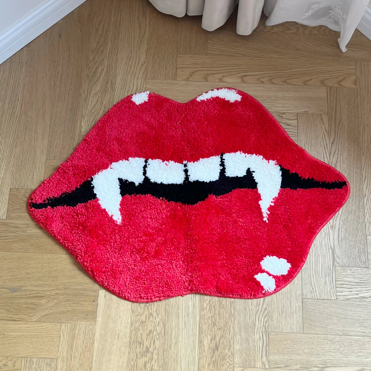 Vampire Lips Rug