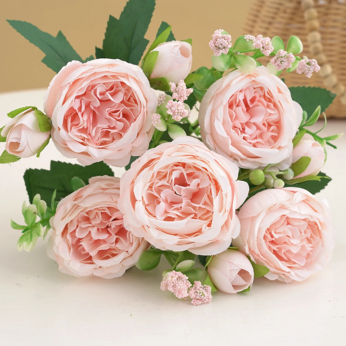 Peony & Rose Silk Bouquet