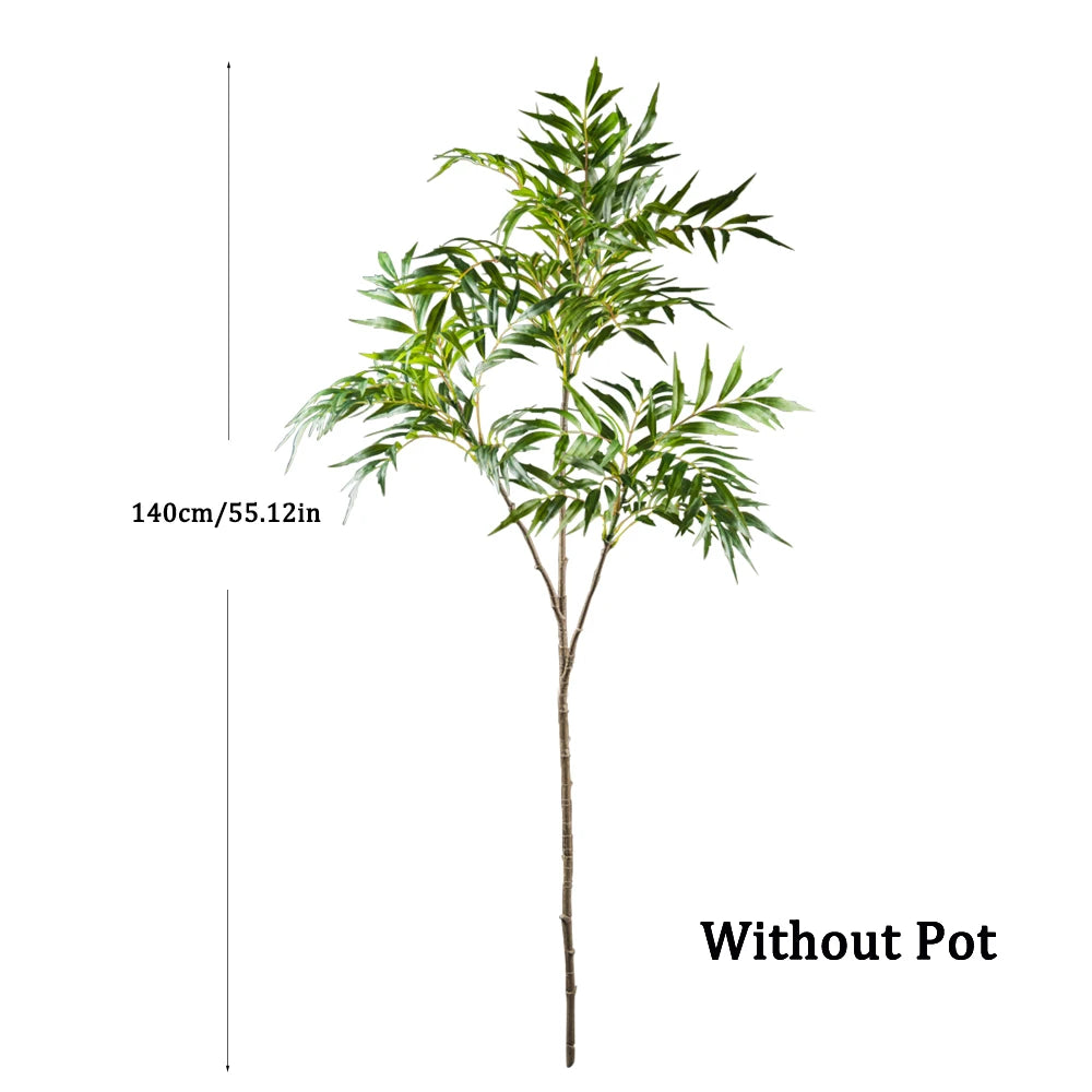 Faux Bamboo Palm Tree