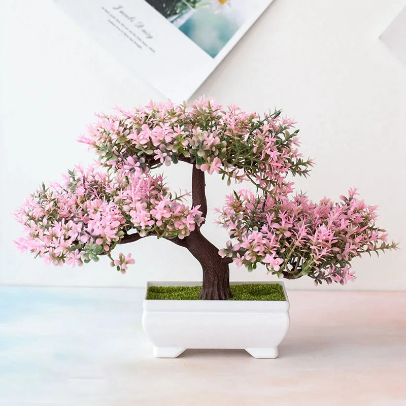 Bonsái en flor mini