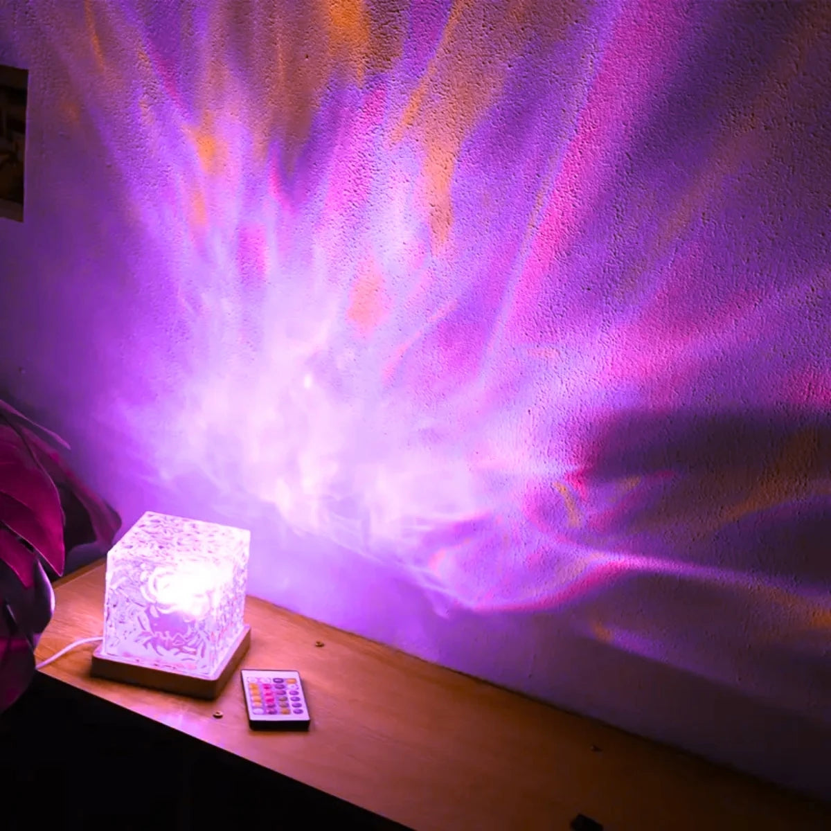 Water Ripple Crystal Lamp