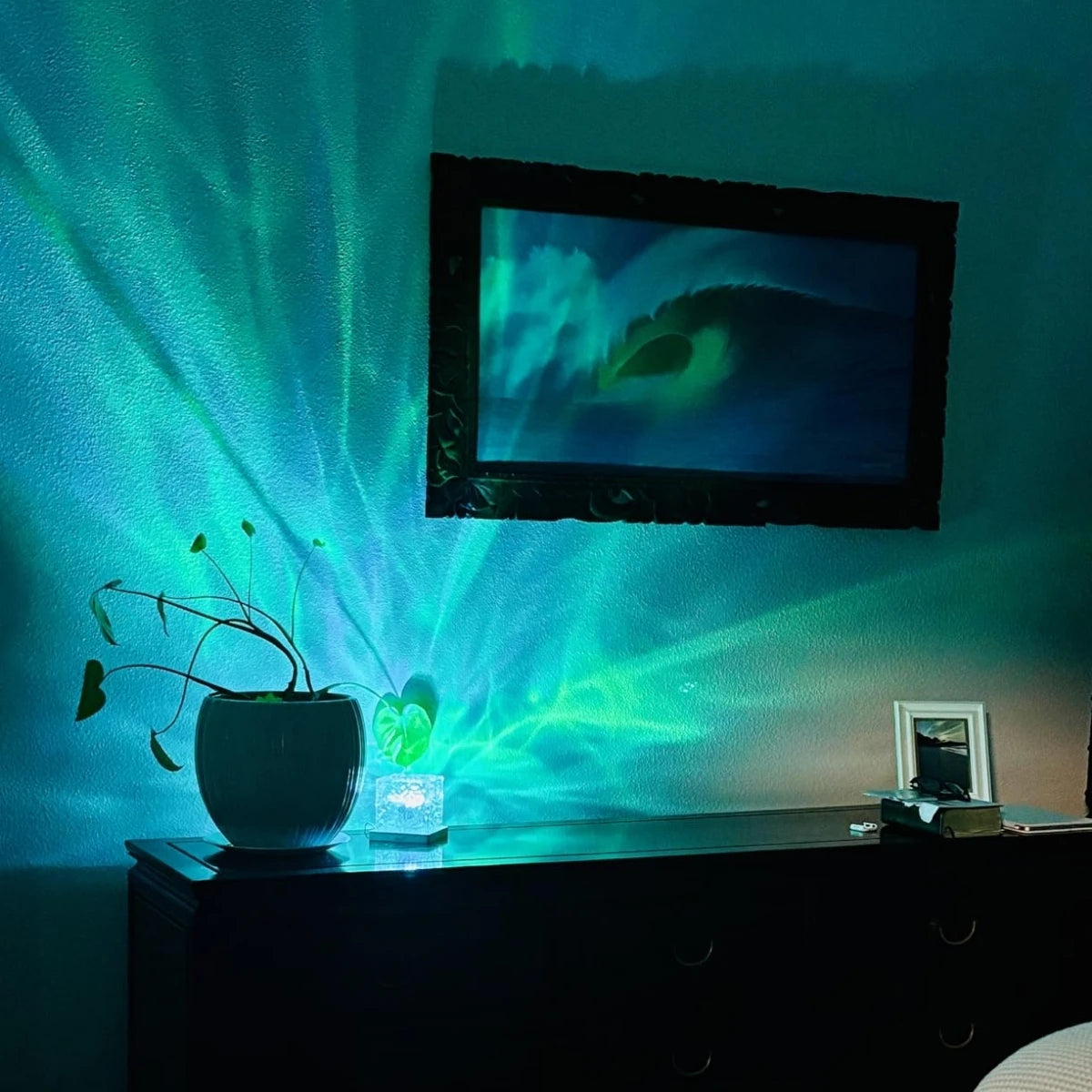 Water Ripple Crystal Lamp