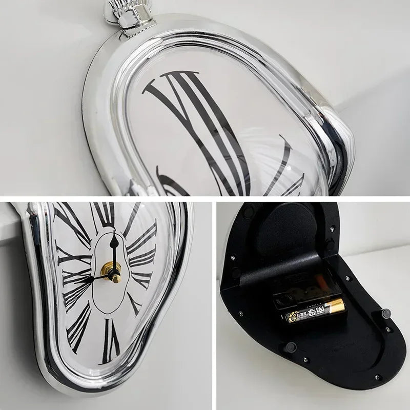 Reloj derretido