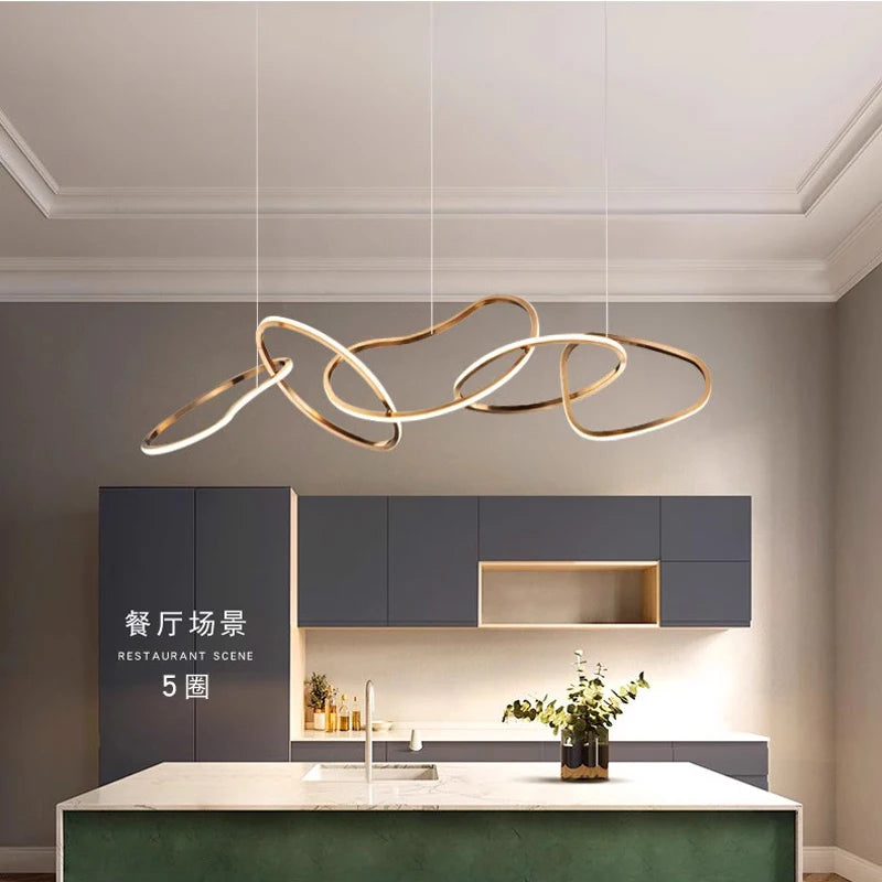 Lámpara colgante Stellar LED, detalle
