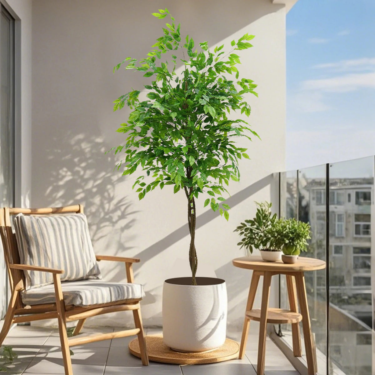 Ficus artificial Santuario en maceta