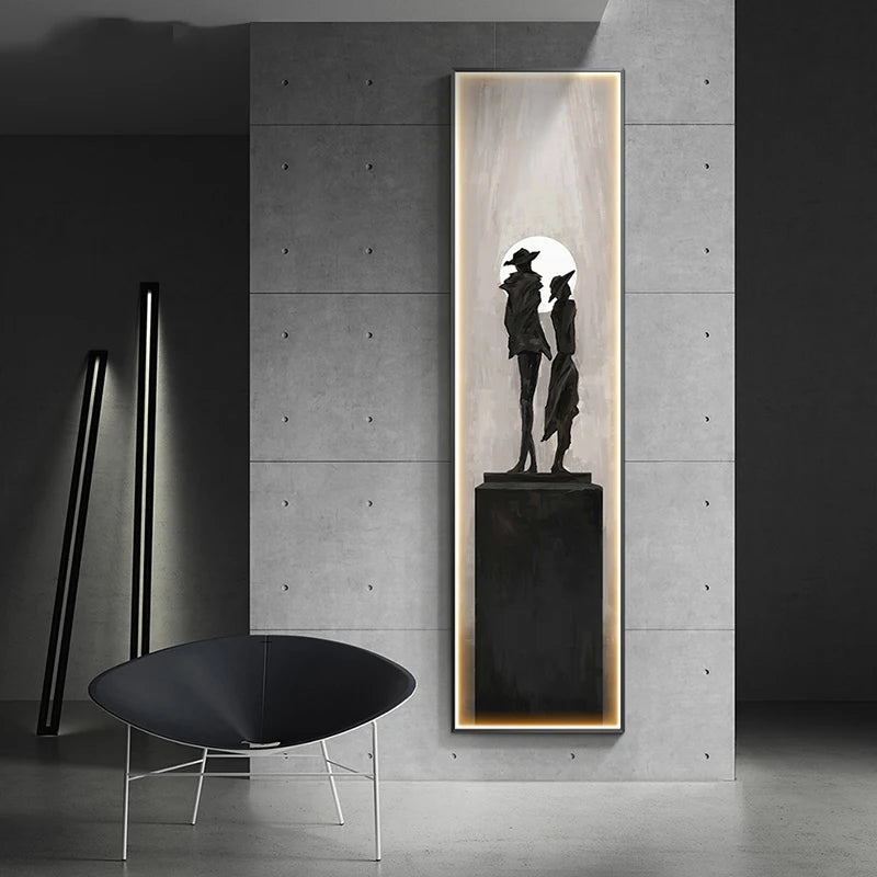 Cuadro luminoso LED Lumina, detalle