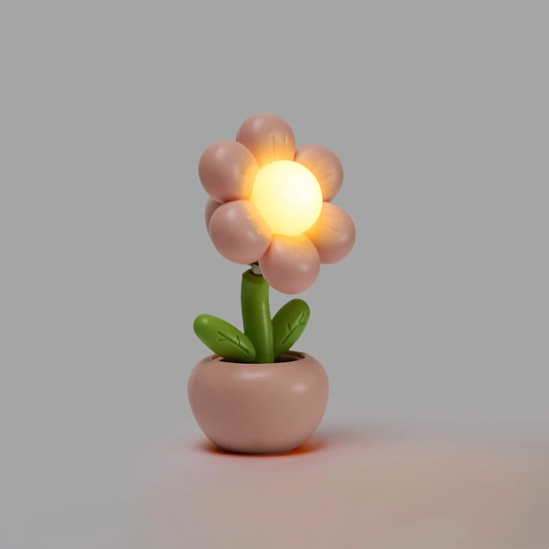 Mini Flower Pot Night Light