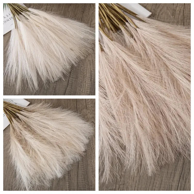 Faux Pampas Grass (10 stems)