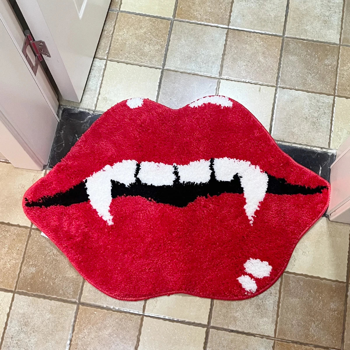Vampire Lips Rug