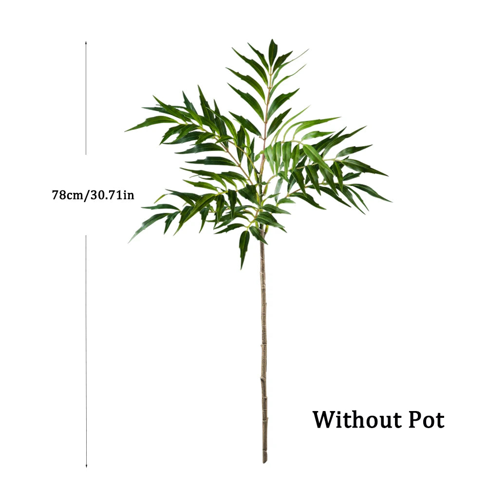 Faux Bamboo Palm Tree
