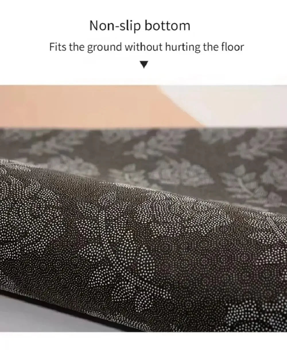 Cashmere-Feel Typography Rug