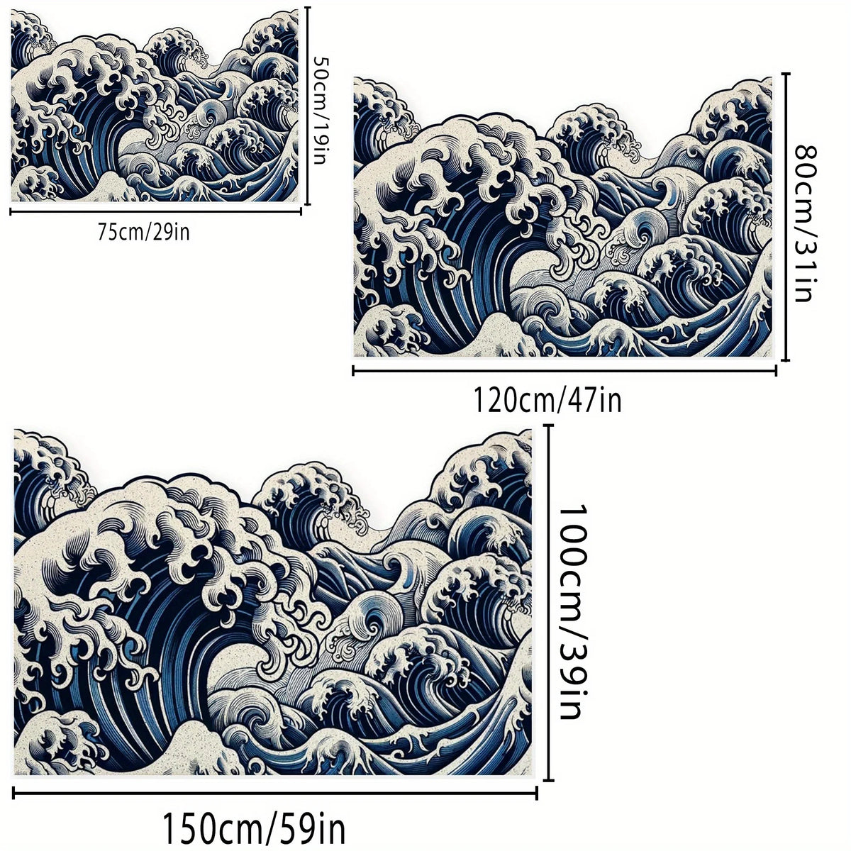 Japanese Wave Rug