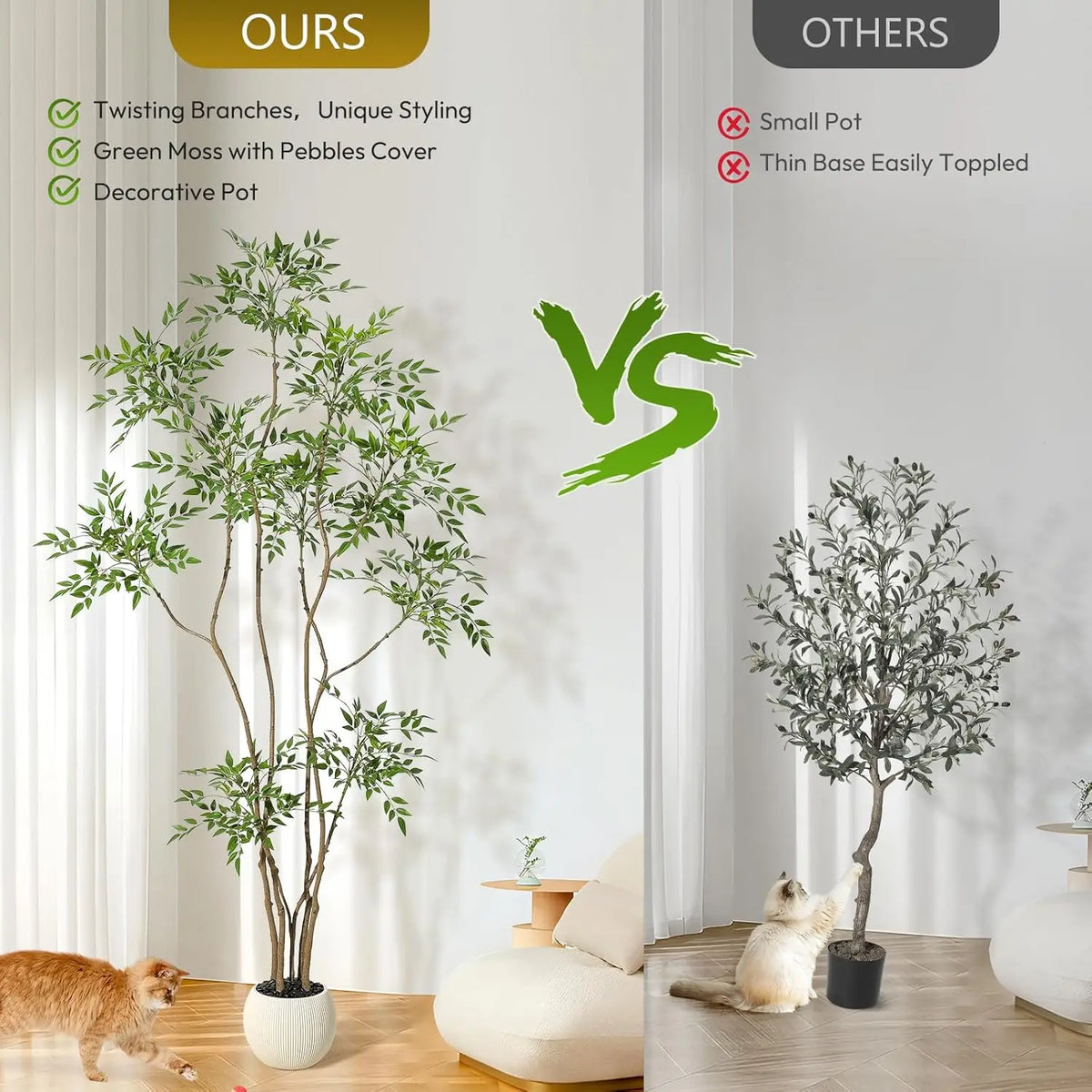 Artificial Nandina Tree