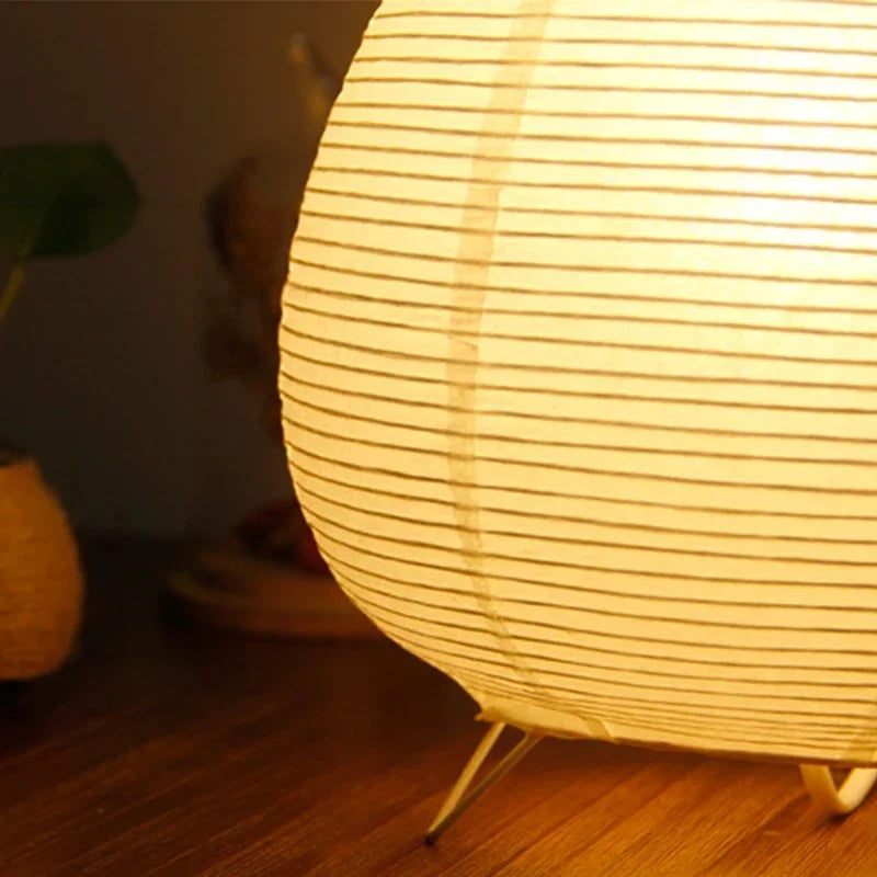 Rice Paper Lantern Table Lamp