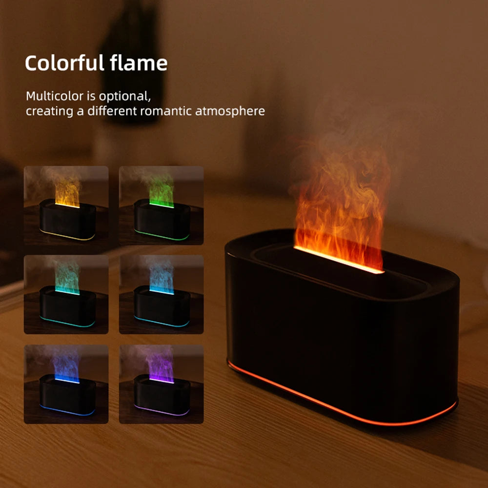 Difusor de aromas efecto llama