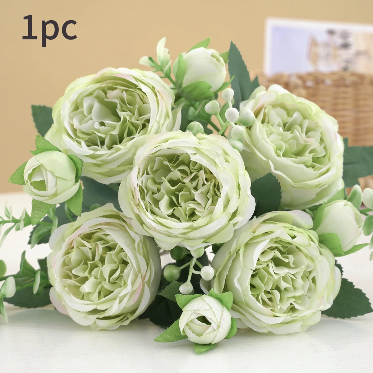 Peony & Rose Silk Bouquet