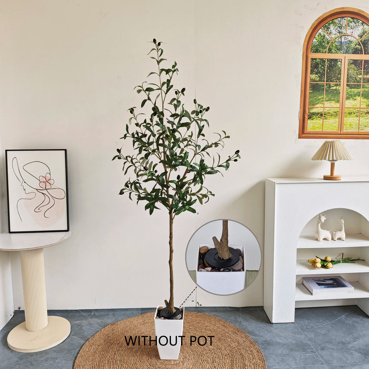 Artificial Olive Tree