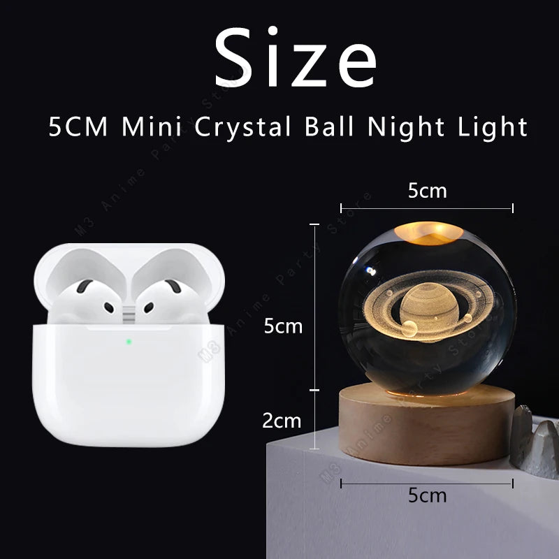 Crystal Ball Night Light (5 cm)