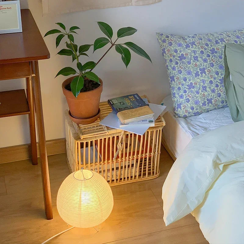 Rice Paper Lantern Table Lamp