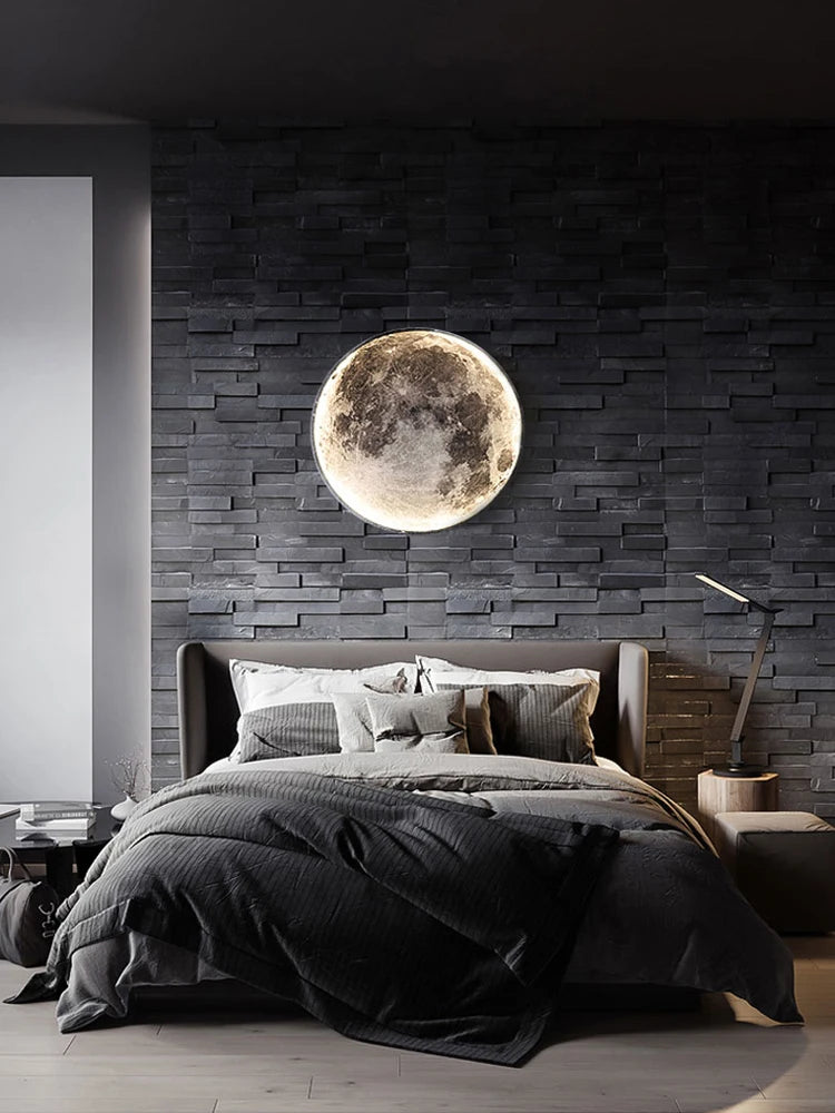 Lámpara Luna 3D