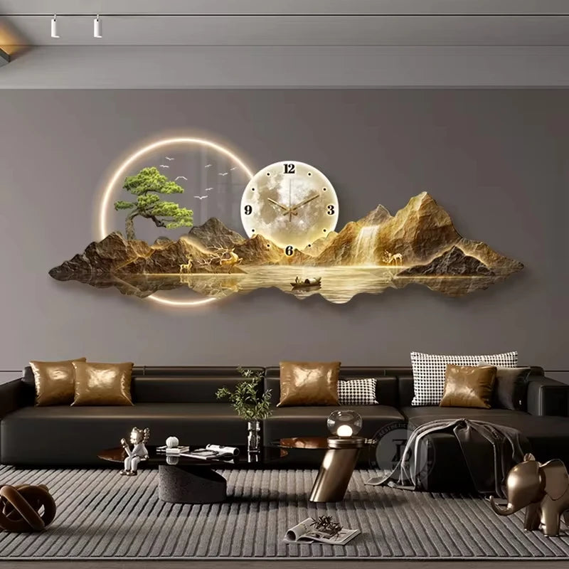 Reloj de pared Deluxe XL de diseño