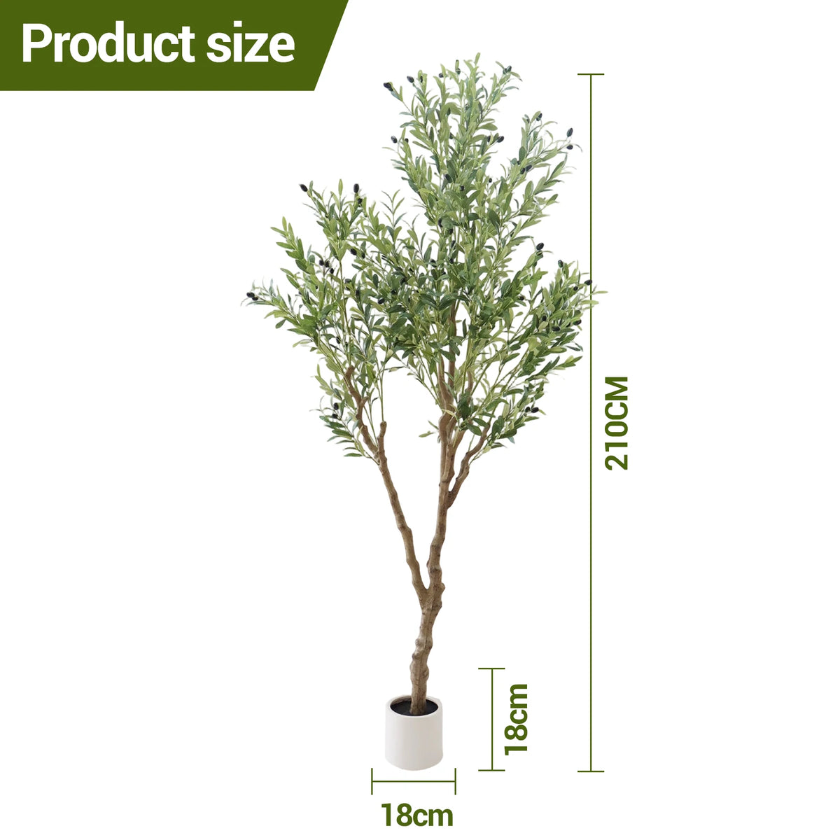 Eternal Artificial Olive Tree