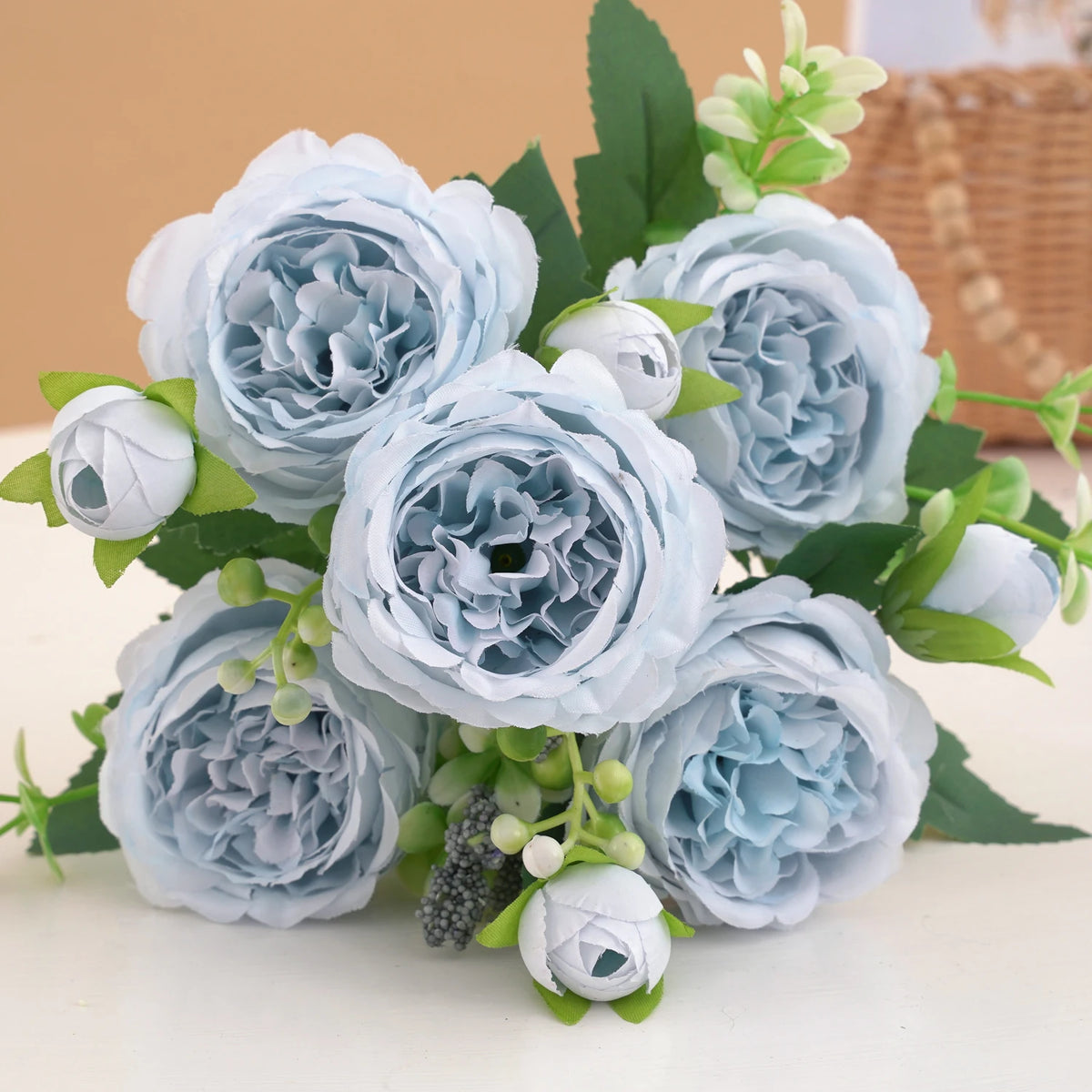 Peony & Rose Silk Bouquet